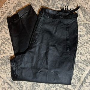Leather pants